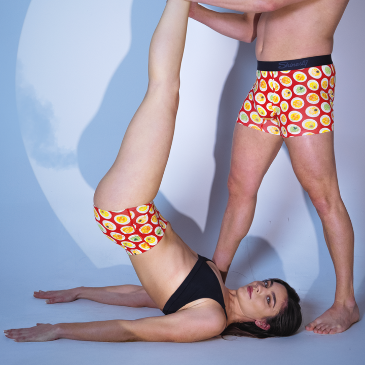 Shinesty The Eggstasy Deviled Egg Ball Hammock® Pouch Underwear - Fart Proof