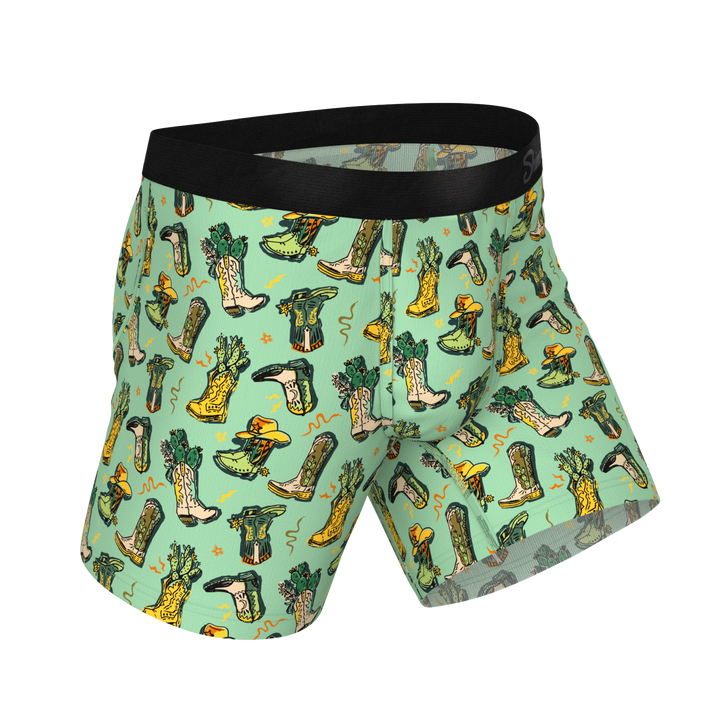 Shinesty "Line Dance" Cowboy Boots Ball Hammock® Pouch Underwear