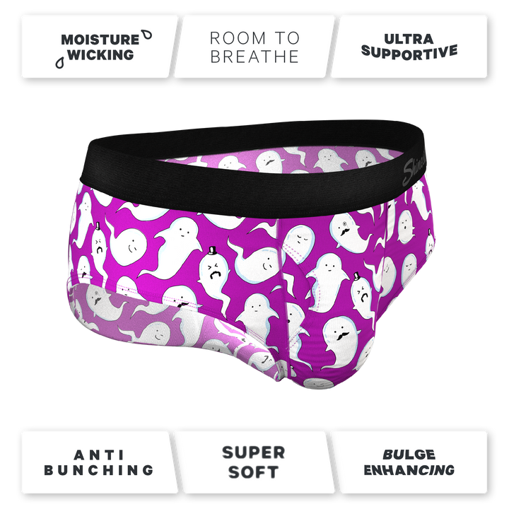 Shinesty "The Little Swimmers" Ghost Print Ball Hammock® Pouch Briefs