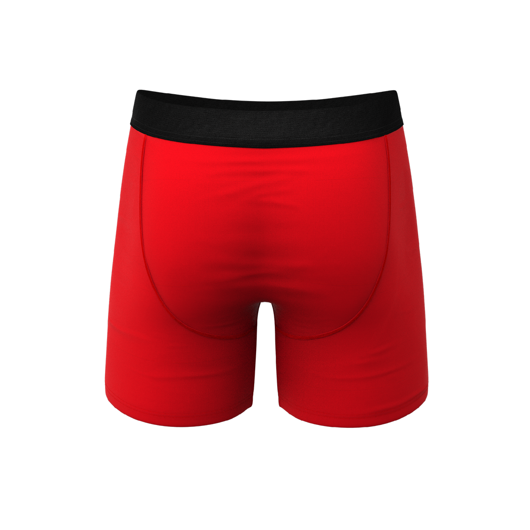 Shinesty "The Slice & Dice" Fuzzy Dice Ball Hammock® Pouch Underwear with Fly