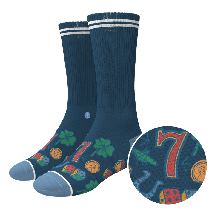 The Lucky Duck | Lucky Symbols Heel Hammock™ Crew Socks