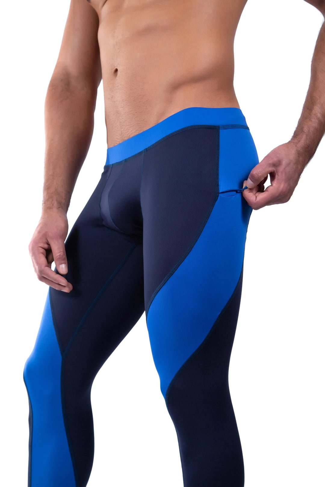 Matador Meggings "Black/Black" Men’s Compression Tights – High-Performance Stealth Athletic Leggings