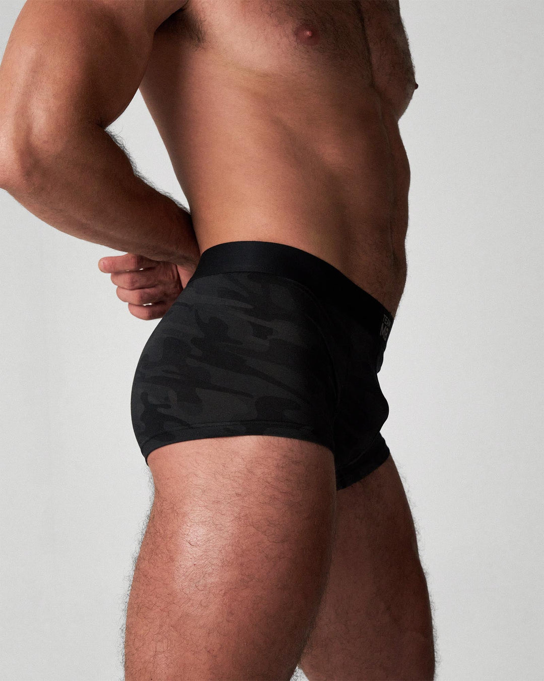 TEAMM8 M8 Luxury Bamboo Men's Trunk - Charcoal