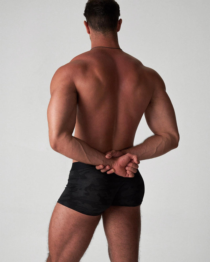 TEAMM8 M8 Luxury Bamboo Men's Trunk - Charcoal