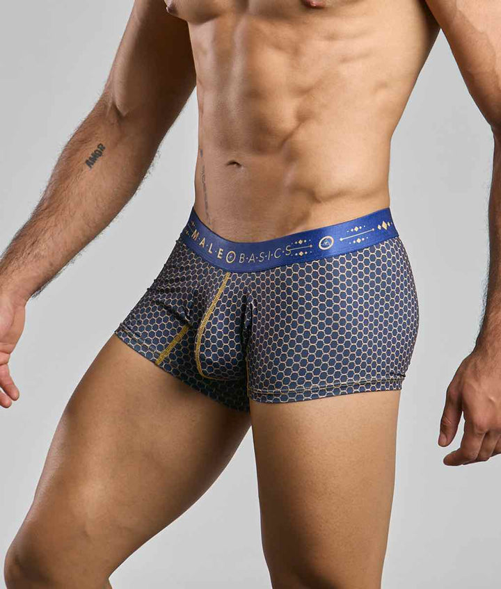 Malebasics Men's Trunk Hipster – Premium Microfiber & Lycra Stretch Underwear
