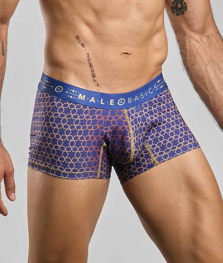 Malebasics Men's Trunk Hipster – Premium Microfiber & Lycra Stretch Underwear