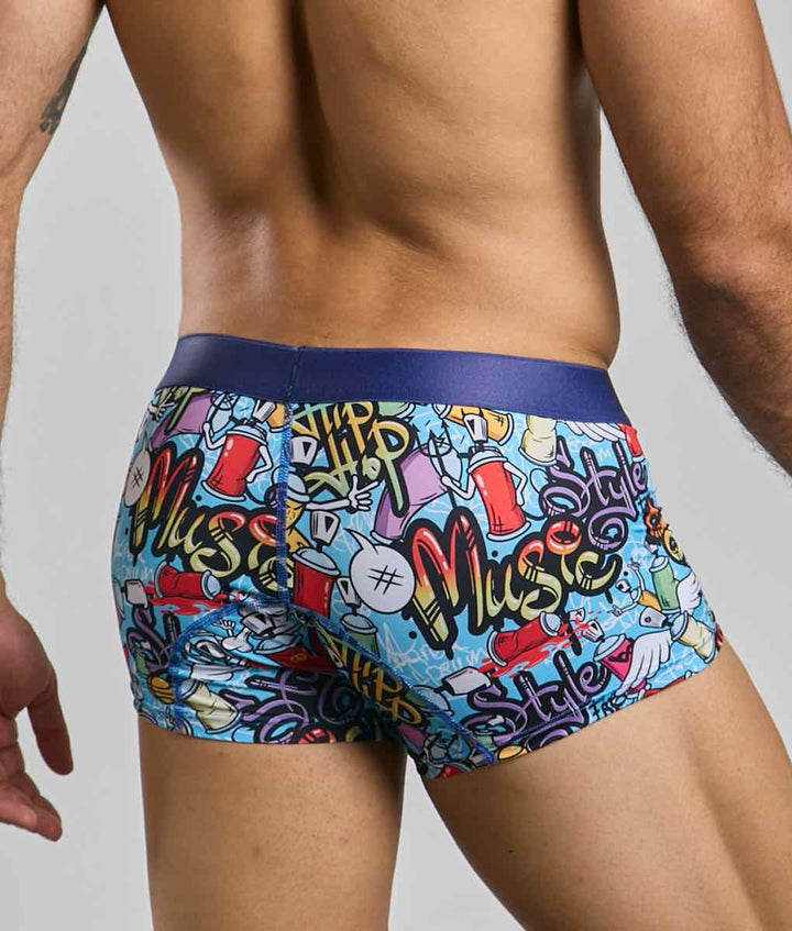 Malebasics Men's Trunk Hipster – Premium Microfiber & Lycra Stretch Underwear