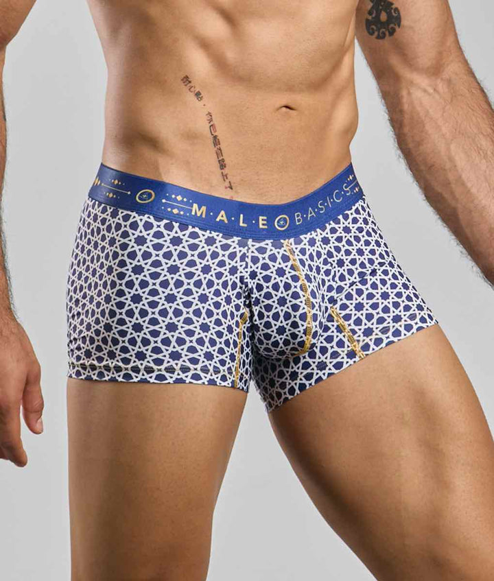 Malebasics Men's Trunk Hipster – Premium Microfiber & Lycra Stretch Underwear