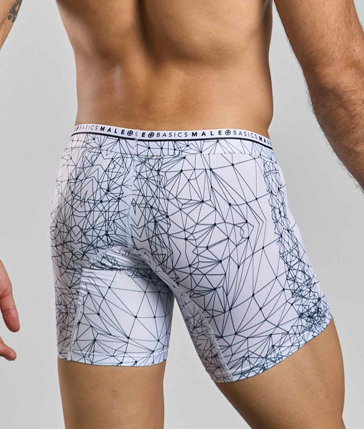 Malebasics Spider Hipster Boxer Briefs - Microfiber & Lycra Blend