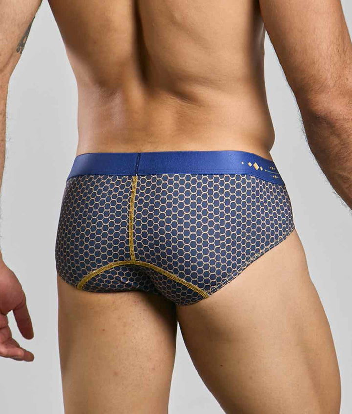 MaleBasics Hipster Brief — Stellar Print | Low-Rise Men's Brief Underwear