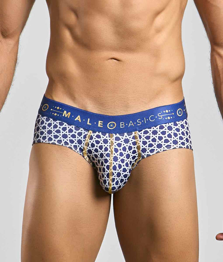 MaleBasics Hipster Brief — Stellar Print | Low-Rise Men's Brief Underwear