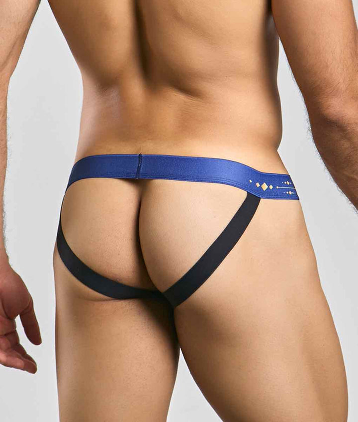 Malebasics Men's Hipster Jockstrap – Breathable Microfiber & Lycra Athletic Support