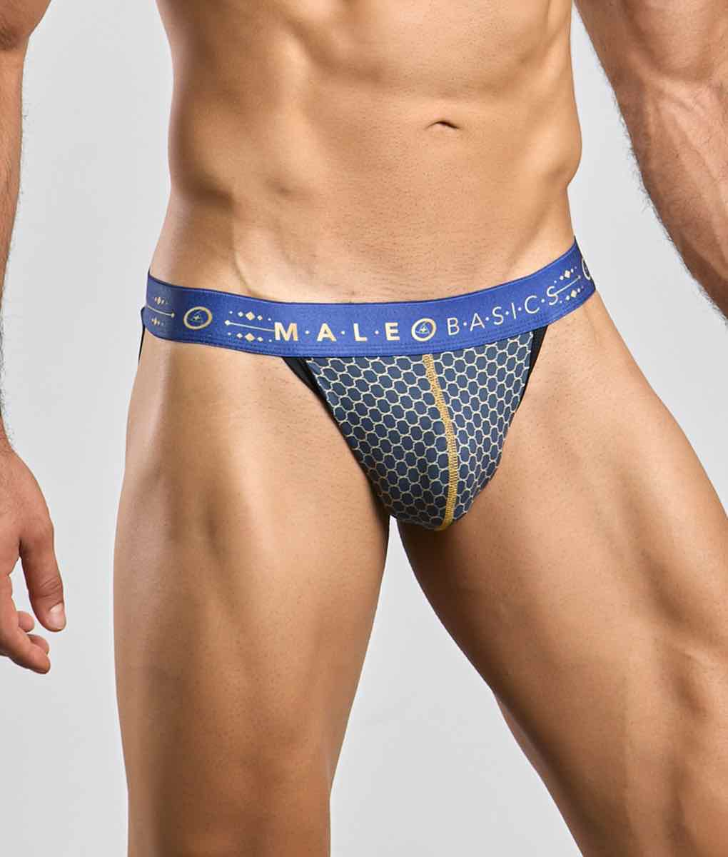 Malebasics Men's Hipster Jockstrap – Breathable Microfiber & Lycra Athletic Support