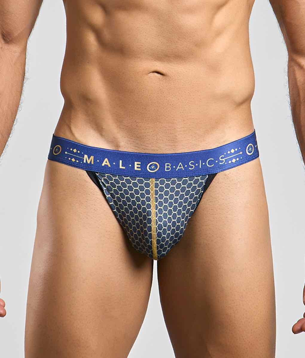 Malebasics Men's Hipster Jockstrap – Breathable Microfiber & Lycra Athletic Support