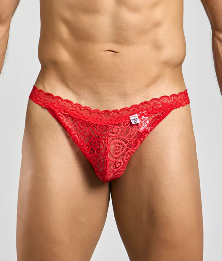 MOB Men's Lace Jockstrap | Erotic Wear Jockstrap by MaleBasics