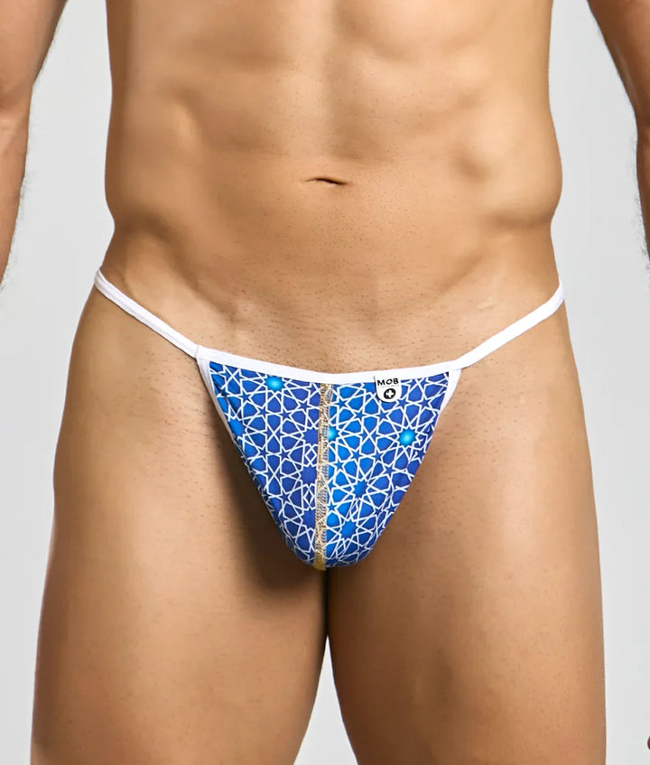 MALEBASICS DNGEON Thong | Men’s Industrial Stealth Black G-String