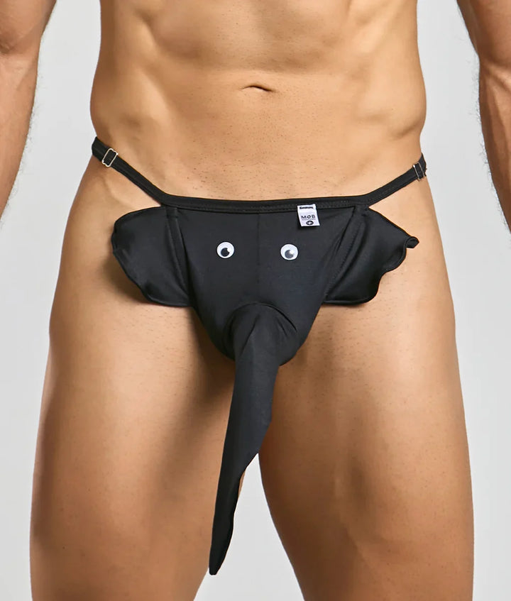 MALEBASICS MOB Elephant Thong | Funny Men’s Novelty G-String