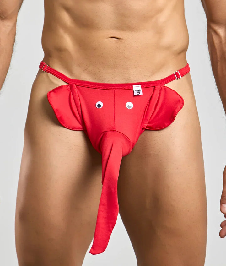 MALEBASICS MOB Elephant Thong | Funny Men’s Novelty G-String