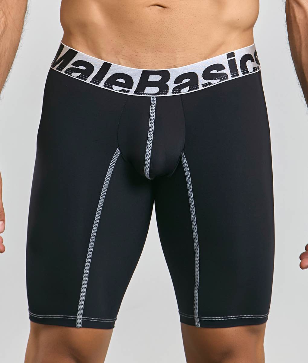 MaleBasics Microfiber Athletic Boxer – Breathable Performance Boxer Briefs for Men