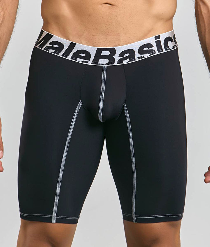 MaleBasics Microfiber Athletic Boxer – Breathable Performance Boxer Briefs for Men