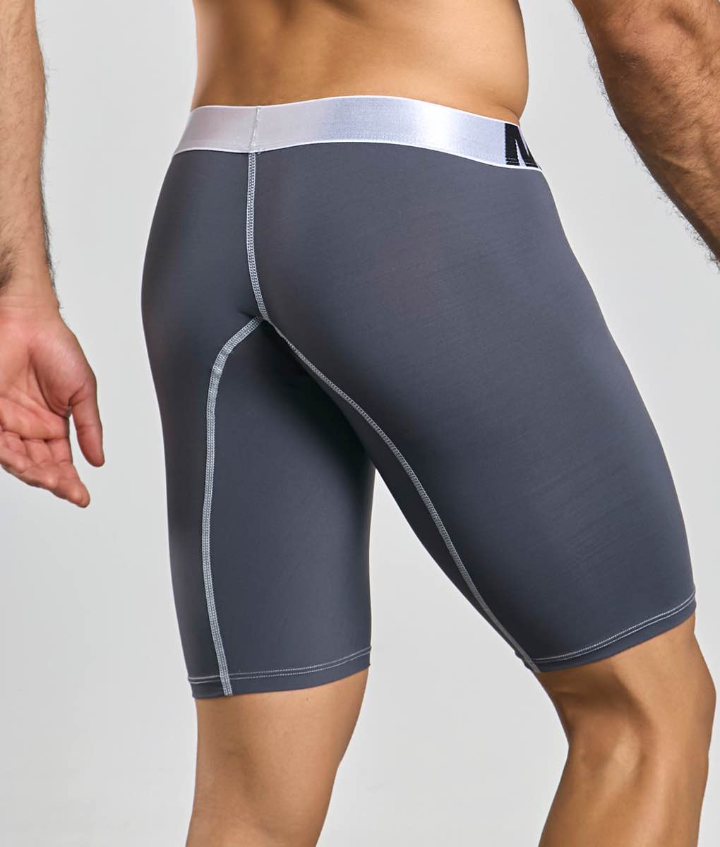 MaleBasics Microfiber Athletic Boxer – Breathable Performance Boxer Briefs for Men