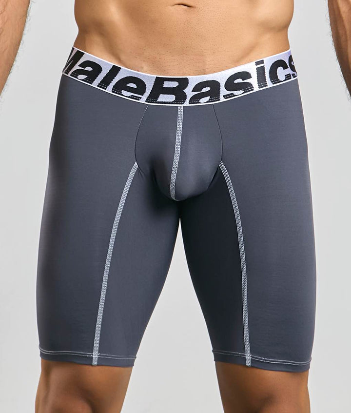 MaleBasics Microfiber Athletic Boxer – Breathable Performance Boxer Briefs for Men