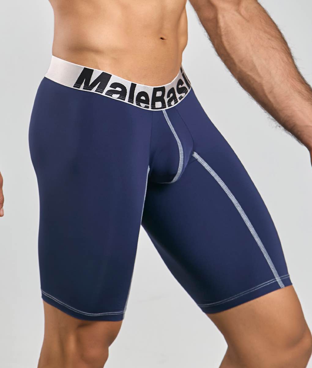 MaleBasics Microfiber Athletic Boxer – Breathable Performance Boxer Briefs for Men