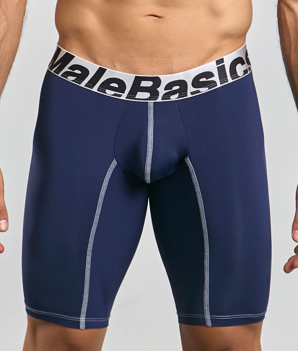 MaleBasics Microfiber Athletic Boxer – Breathable Performance Boxer Briefs for Men