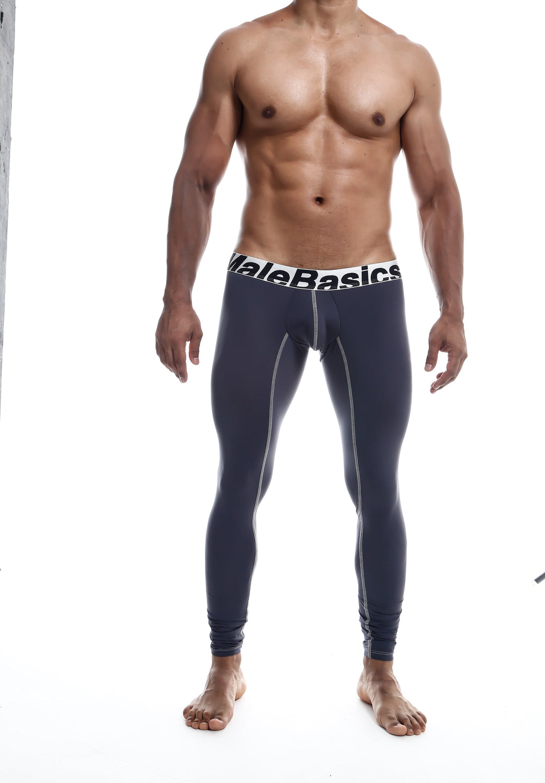 MaleBasics Microfiber LongJohn – Moisture-Wicking Thermal Base Layer for Men