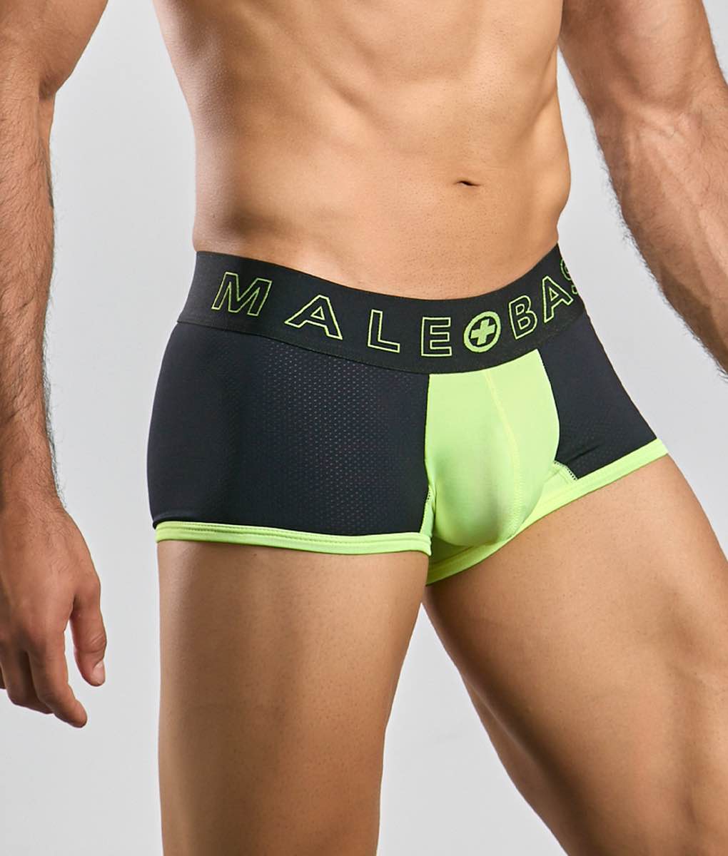 MaleBasics Neon Trunk – Vibrant High-Visibility Men’s Athletic Underwear
