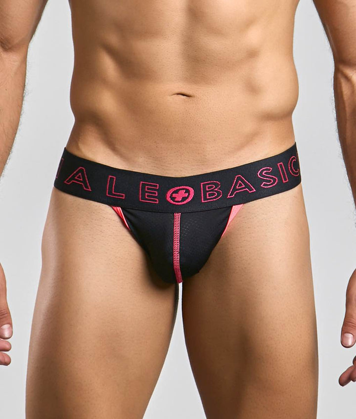 MaleBasics Men's Neon Jockstrap – Vibrant Athletic Support in New Colors