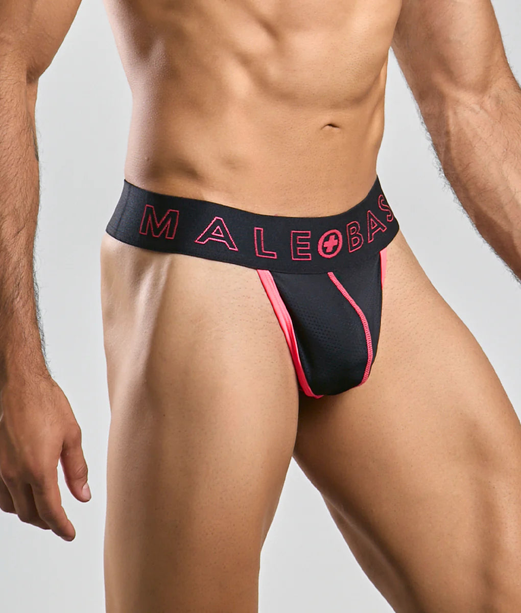 MaleBasics Neon Thong – Bold, Vibrant & Supportive Men's Athletic Thong