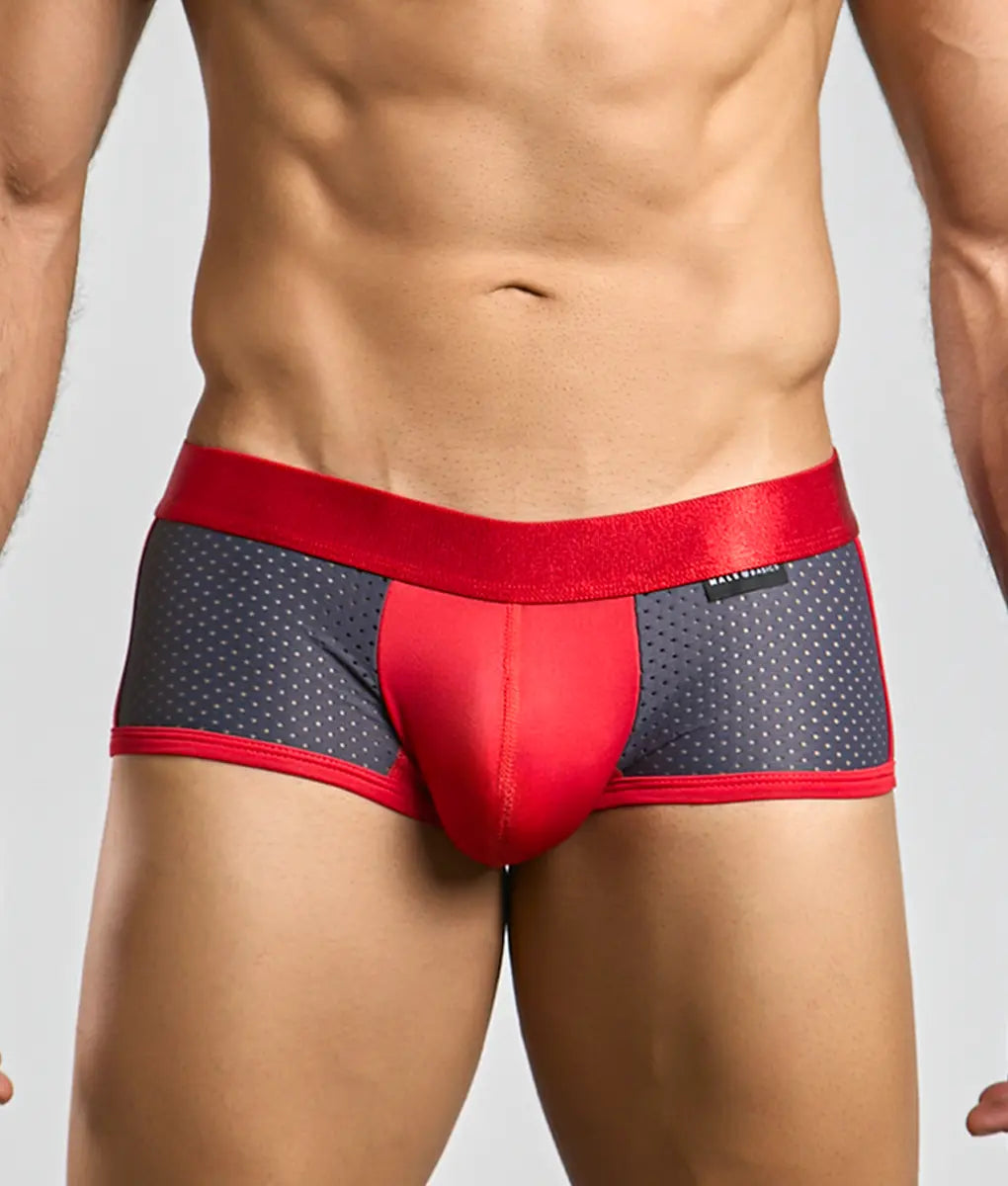 MaleBasics Spot New Sexier Trunk – Bold Pink Athletic Fit Men's Underwear