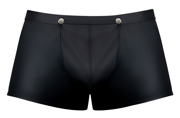Male Power Oh Snap Snap Off Short in Black – men's trunks
