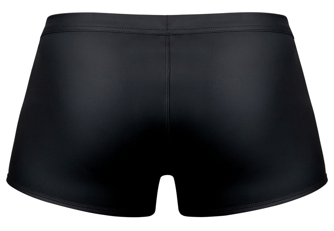 Male Power Oh Snap Snap Off Short in Black – men's trunks