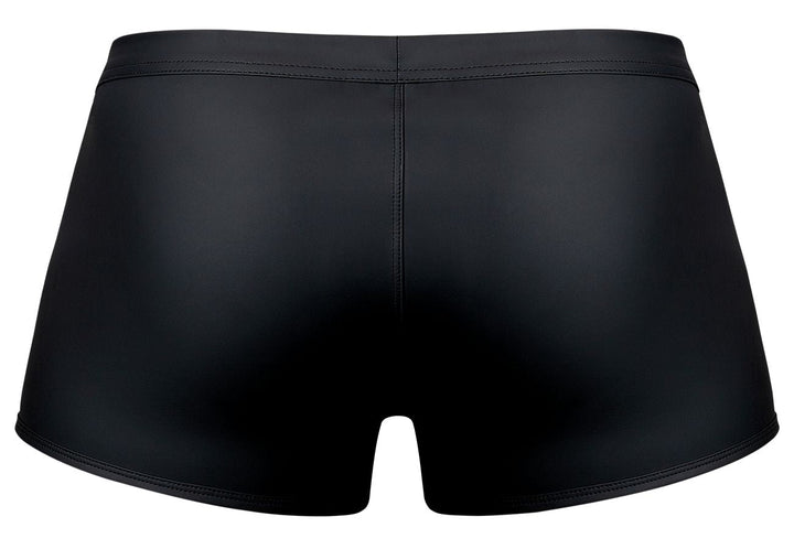 Male Power Oh Snap Snap Off Short in Black – men's trunks