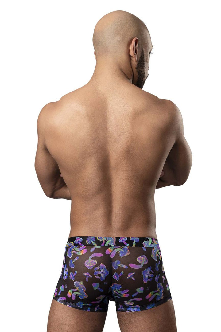 Male Power 145-294 Hazy Dayz Pouch Short Men's Trunk Underwear in Mushrooms – men's trunks