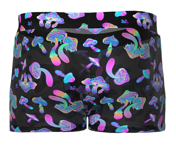 Male Power 145-294 Hazy Dayz Pouch Short Men's Trunk Underwear in Mushrooms – men's trunks