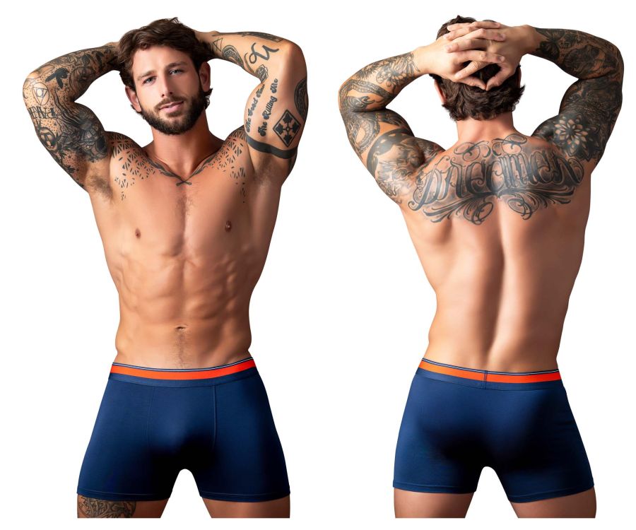Male Power 160-299 Soo Cumfy Men's Boxer Brief in Navy – men's boxer briefs