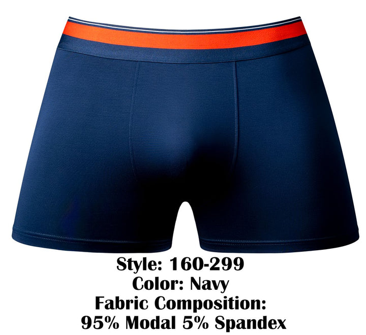 Male Power 160-299 Soo Cumfy Men's Boxer Brief in Navy – men's boxer briefs