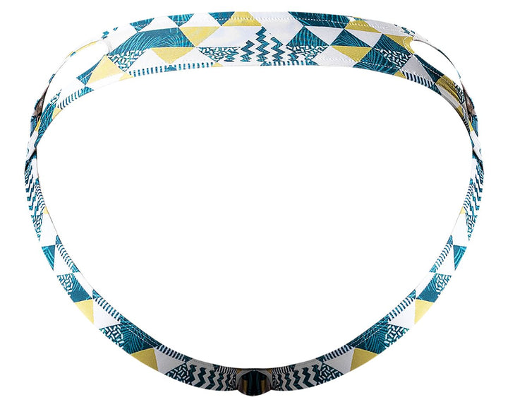 Male Power Cut It Out Cut Out Moonshine in Blue/Green/White – men's jockstraps