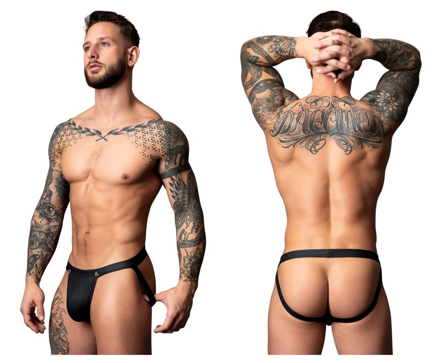 Male Power 346-298 Oh Snap Snap Off Men's Jockstrap in Black – men's jockstraps