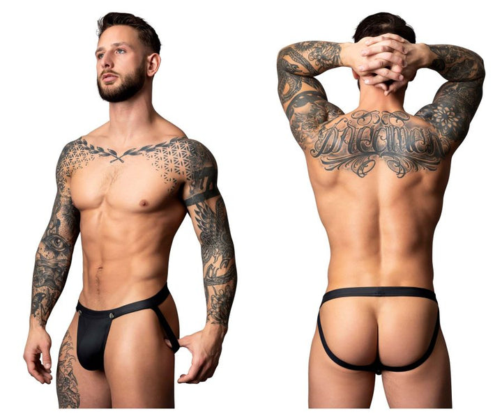 Male Power 346-298 Oh Snap Snap Off Men's Jockstrap in Black – men's jockstraps