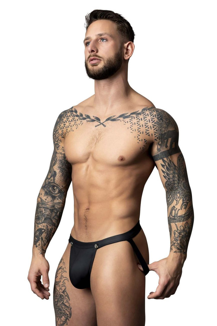 Male Power 346-298 Oh Snap Snap Off Men's Jockstrap in Black – men's jockstraps