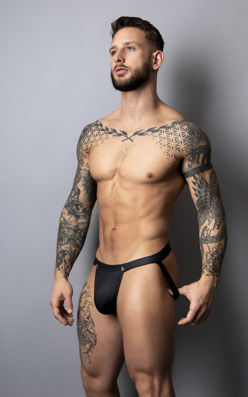 Male Power 346-298 Oh Snap Snap Off Men's Jockstrap in Black – men's jockstraps