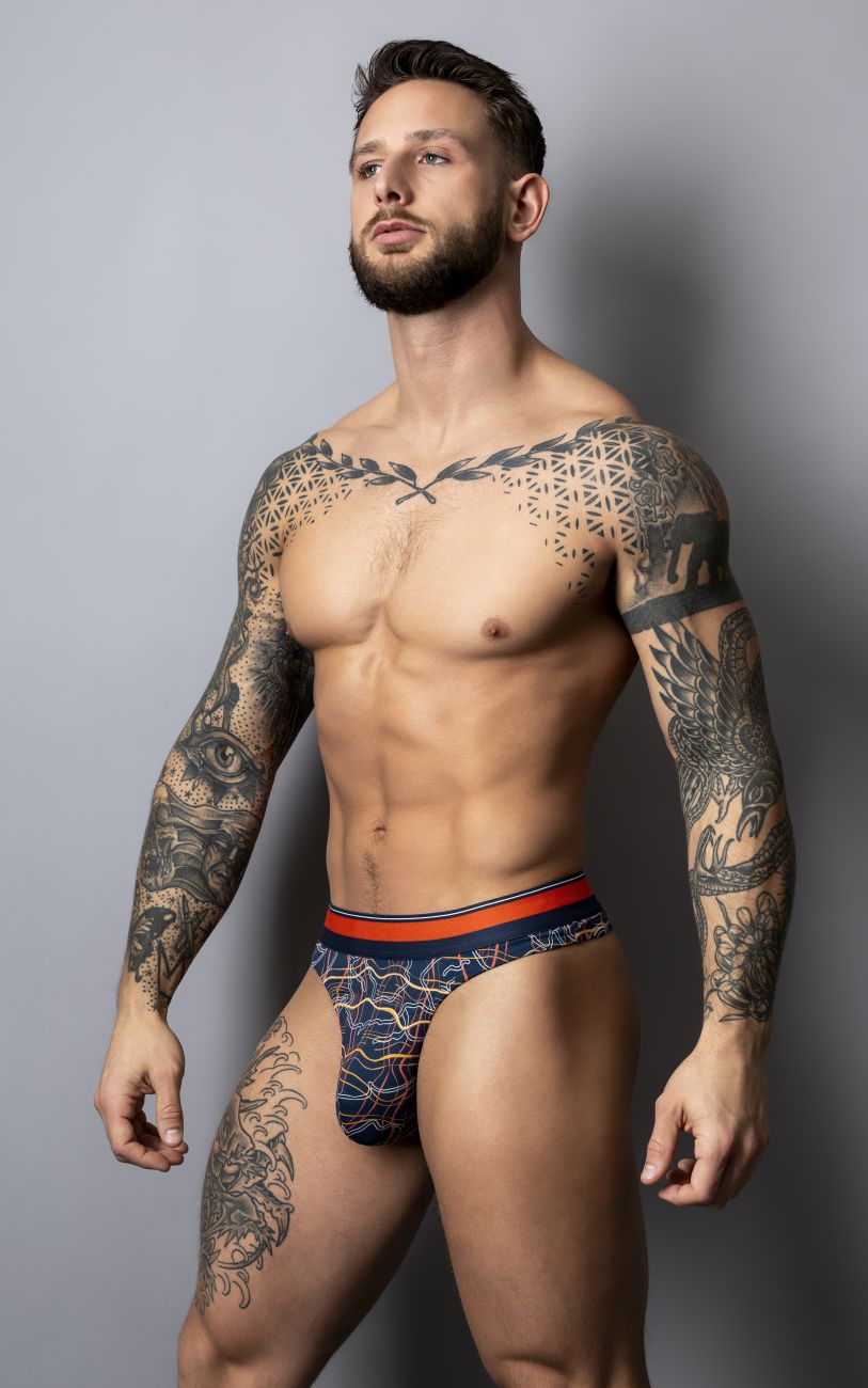 Male Power 412-299 Soo Cumfy Men's Thong in Navy – men's thongs