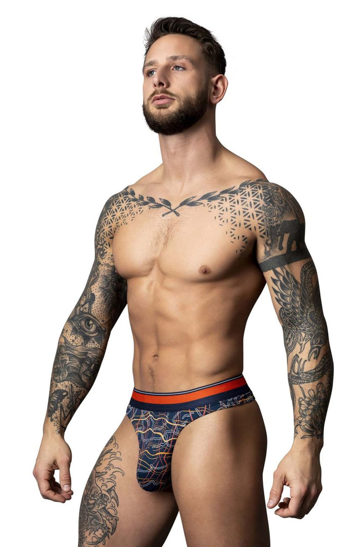 Male Power 412-299 Soo Cumfy Men's Thong in Navy – men's thongs