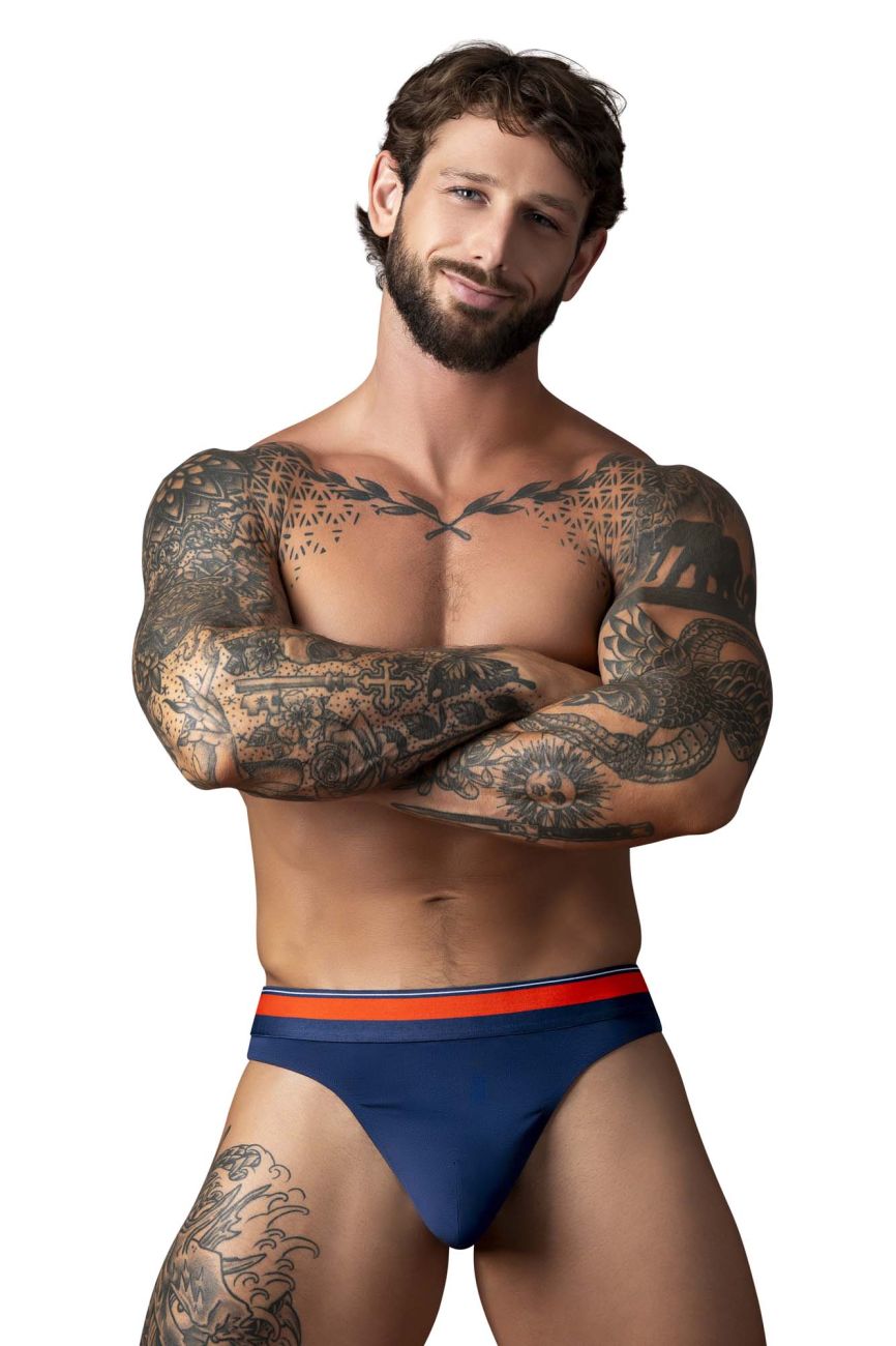Male Power 412-299 Soo Cumfy Men's Thong in Navy – men's thongs