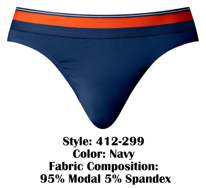 Male Power 412-299 Soo Cumfy Men's Thong in Navy – men's thongs