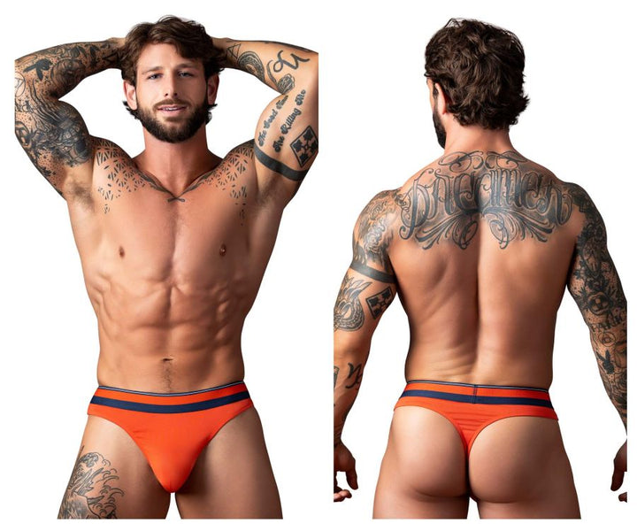 Male Power 412-299 Soo Cumfy Men's Thong in Orange – men's thongs